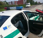 Sulaikytas motociklininkas