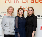 Milda Jakulytė, Ieva &Scaron;adzevičienė ir Dalia Salapėtienė