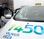 Vilniaus savivaldybės taksi &bdquo;Vilnius veža&ldquo; automobiliai
