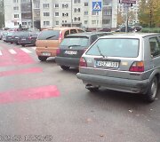 Pažeidimas &Scaron;e&scaron;kinės gatvėje 71, Vilniuje