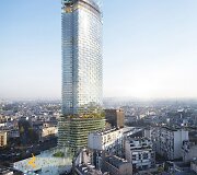 Montparnaso bok&scaron;tas, arch. &bdquo;Nouvelle AOM&ldquo;, 1-oji vieta.