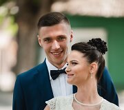 Gintarės Jaro&scaron;aitės ir Edgaro Žarskio vestuvių akimirka