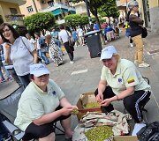 Italijoje vyksta floristinių ornamentinių kilimų festivalis, kuriame dalyvauja ir Mitkaičių kaimo bendruomenė