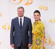 Saulius Skvernelis ir Laura Blaževičiūtė