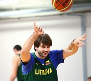 Treniruotės akimirka