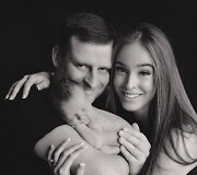 Viktorija Siegel, Danielius Bunkus su dukra Nicole