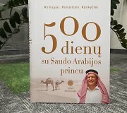 Tomo Kri&scaron;čiūno knyga &bdquo;500 dienų su Saudo Arabijos princu&ldquo;