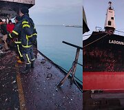 Rusija smogė dviem laivams Juodojoje jūroje