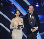 Georgina Rodriguez Sanremo muzikos festivalyje