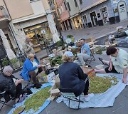 Italijoje vyksta floristinių ornamentinių kilimų festivalis, kuriame dalyvauja ir Mitkaičių kaimo bendruomenė