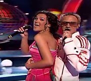 Simona Jakubėnaitė ir Linas Adomaitis 2004-ųjų &bdquo;Eurovizijoje&ldquo; atliko dainą &bdquo;What's Happened to Your Love?&ldquo;