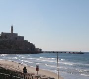 Jafos uostas. Palestiniečiams nuvažiuoti prie jūros reikia specialaus Izraelio leidimo, kuris paprastai nėra i&scaron;duodamas