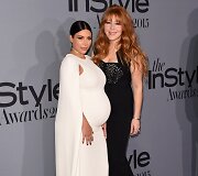 Kim Kardashian ir vizažistė Charlotte Tilbury 