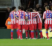 Madrido &bdquo;Atletico&ldquo; futbolininkai.