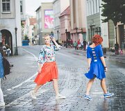 Dizainerės Linos Zaveckienės kurti drabužiai rudeniui