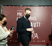 Gabrielius Landsbergis. Sergejaus Loznicos dokumentinio filmo &bdquo;Mr. Landsbergis. Sugriauti blogio imperiją&ldquo; premjera