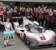 Neel Jani su LMP1 automobiliu &bdquo;919 Hybrid LMP1&ldquo; pagerino Spa trasos rato įveikimo rekordą