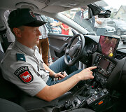 Naujas kelių policijos automobilis