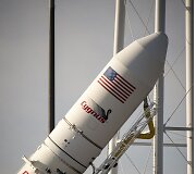 Raketa &bdquo;Antares&rdquo;, kelianti erdvėlaivį &bdquo;Cygnus&ldquo; su Lietuvos palydovais i&scaron; Volopo salos NASA skrydžių centro