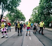 Evaldo Norvai&scaron;os organizuojamas riedėjimas