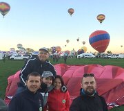 Lietuviai Albukerkėje: Arūnas Bigaila, Albertas Kerdokas, Silvija Grikienytė-Klokk, Giedrė Katinienė, Tomas Katinas