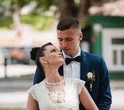 Gintarės Jaro&scaron;aitės ir Edgaro Žarskio vestuvių akimirka