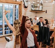 Deimantės Rudžinskaitės ir Tomo Ivanausko vestuvių akimirka