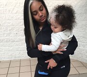 Brianna Worthy su dukra MilliAnna 