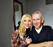 Marija Lama su dizaineriu Jeanu Paulu Gaultier