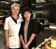 Nida Degutienė Pekino &bdquo;Kempinski&ldquo; vie&scaron;bučio restorane