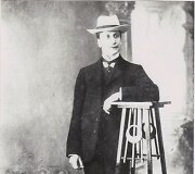 Jurgis Elisonas Rygoje kai mokėsi gimnazijoje