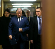 Saulius Skvernelis ir Skirmantas Malinauskas