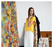 &bdquo;Paint Your Life&ldquo;: dizainerės Lauros Dailidėnienės ir menininkės Kunigundos Dineikaitės projektas