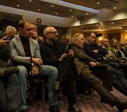 Rusijos &scaron;nipas Ivanas Žigariovas, prisistatinėjęs žmogaus teisių aktyvistu Ivanu Žichariovu, dalyvavo Laisvosios Rusijos forume Vilniuje 2017 metais.