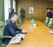 Saulius Skvernelis ir Gintautas Paluckas