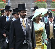 &Scaron;eichas Mohammedas bin Rashidas al Maktoumas su princese Haya
