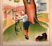 Kazys Binkis &bdquo;Keistutis pas Gediminą&ldquo;, &scaron;ių dienų pasaka. Iliustracijos dailininko Liudo Vilimo. I&scaron;leista 1940 m. vasario 16 d. Kaune.