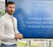 Marius &Scaron;vaikauskas, Vilniaus vandenys vadovas