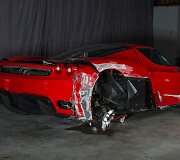 Sudaužytas &bdquo;Ferrari Enzo&ldquo;