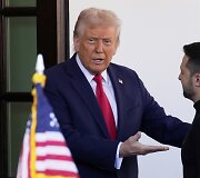 Donaldas Trumpas ir Volodymyras Zelenskis