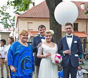 Laima Mertinienė, Dalius Mertinas, Laima Barbora Mertinaitė ir Lukas Gerbutavičius