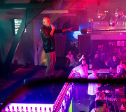 Vakarėlio klube &bdquo;Mojo Lounge Kaunas&ldquo; akimirka