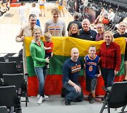 Mindaugas Kuzminskas susitiko su lietuviais Portlande