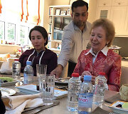 Princesė Latifa ir Mary Robinson