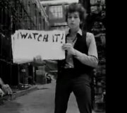 Bobas Dylanas vaizdo klipe dainai &bdquo;Subterranean Homesick Blues&ldquo;