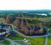 &bdquo;Energylandia&ldquo; mediniai amerikieti&scaron;ki kalneliai