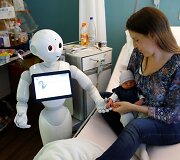 Robotas pradėjo dirbti ligoninėje