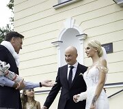 Ievos Jotkėlaitės ir Juozo Tubino vestuvių akimirka