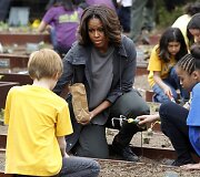 Michelle Obama su vaikais