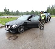 Sulaikytas vogtas &bdquo;Mercedes Benz&ldquo; automobilis
